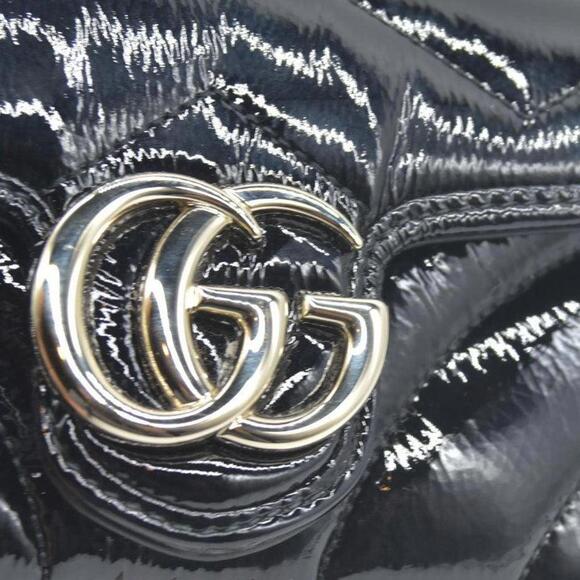 $1850 Gucci Mini Marmont quilted leather cross-body bag - Picture 9 of 15